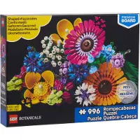 LEGO Puslespill - 996 Brikker - Botaniske produkter m. Ville bl - - OneSize - Puslespill