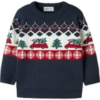 Name it Økologisk Bomull Jul Pullover