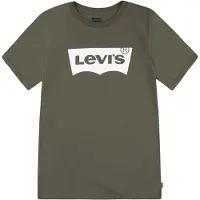 Levi's T-skjorte - Flaggermusvinge - Olive Natt m. Logo - - 10 år (140) - T-skjorte