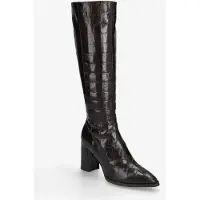 Wonders for woman. M-5442_2415_9332 Aurora Leather Boots 42 Brown (39), 5 to 8 cm, Zip, Casual, Classic