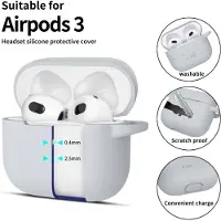 Tech-Protect silikonhake Apple AirPods 3 Crayon Grey