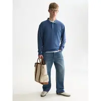 Scotch & Soda 184672 Langermet Poloskjorte