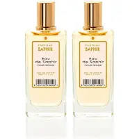 Saphir Eau De 50ml Eau De Parfum 2 Enheter