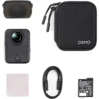 DJI Osmo 360 II - Limitless Riding Combo - 360 actionkamera - 8K / 60 fps - flash 128 GB - NFC, Wi-Fi, Bluetooth - under vannet inntil 10 m