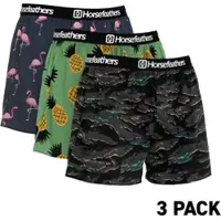 Horsefeathers Frazier 3-Pack Boxer mønster