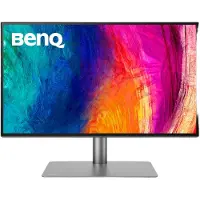 BenQ DesignVue PD2725U - LED-skjerm - 27 - 3840 x 2160 4K @ 60 Hz - IPS - 250 cd/m² - 1200:1 - HDR10 - 5 ms - 2xThunderbolt 3, 2xHDMI, DisplayPort - høyttalere - grå, svart