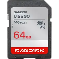 SanDisk Ultra GO SDXC-minnekort 64 GB SDSDUGN-064G-GN6IN UHS-I U1 V10