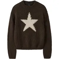 LMTD Genser - Strikk - NlfBowsta - Delicioso/Peyote Star - - 13-14 år (158-164) - Genser