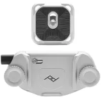 Peak Design Capture Camera Clip (v3) with Standard plate - Silver