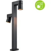 Paulmann 94825 Kimu LED-bollardlampe LED (RGB) 7,8 W, antrasitt, 1 stk