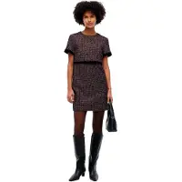 Tommy Hilfiger Ww0ww51838 Kort Ermet Kort Kjole