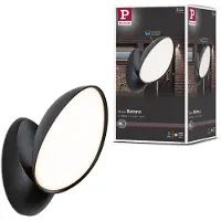 Paulmann utendørs LED-vegglampe Batona, antrasitt 27 cm aluminium IP44