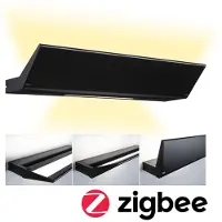 Paulmann Ranva LED-vegglampe, ZigBee CCT svart