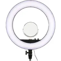 Godox Belysningsutstyr LR160 LED ringlys 3300K-8000K justerbar sort