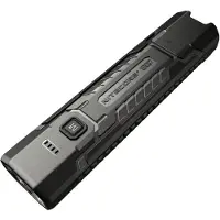 Nitecore EDC07, Lommelykt, Svart, Polykarbonat (PC), Knapper, 2 m, IP67