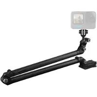 GoPro Boom + Adhesive Mounts - Støttesystem - klebemontering - overflatemonterbar, kan monteres på kurvet overflate - for HERO10 HERO11 HERO12 HERO5 HERO6 HERO7 HERO8 HERO9 MAX