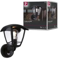 Paulmann Classic buet utendørs vegglampe med sensor