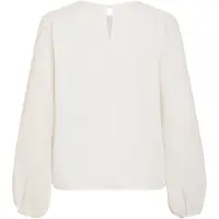 Vila Viura Round Neck Langermet Topp