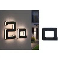 Paulmann LED solcellebokstav a