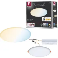 Paulmann LED-panel Veluna rund CCT ZigBee 18,5cm