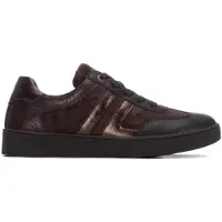 Refresh for woman. 17608503-MARRON Dark brown sneakers 176085 (40), Flat, Laces, Casual