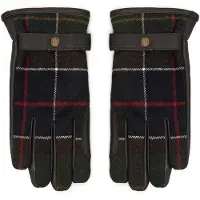 Barbour for man. MGL0051 Newbrough Tartan Classic multicolor gloves (S), Casual, Wool
