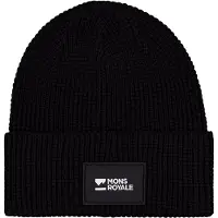 Mons Royale Bluff Merino Lue svart