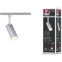 Paulmann URail-Spot Tubo, matt krom, 3-trinns dimbar, CCT