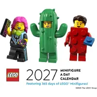 LEGO Dagskalender 2027 med én minifigur hver dag 5010366