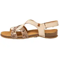 El naturalista for woman. 2581914G2005_0MU Multicoloured leather sandals N5819 (41), Flat, None, Casual, Multicolor