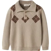 Lil´ Atelier Polo Langermet Topp