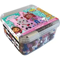 Hama maxi bøtte perler+plade, Gabby's Dollhouse