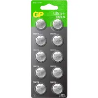 GP Ultra Plus litium knappcelle CR2032 10-pakning