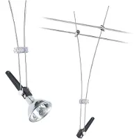 Paulmann Comet enkeltlampe for vaiersystem, krom