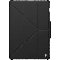 NILLKIN Bumper Leather Case Pro-etui for Samsung Galaxy Tab S9+ - svart