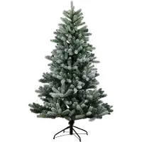 Sirius Home Sirius Elias juletre 1,5 m, Grønn/Snø - 195 LED
