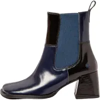 Art for woman. 1170711EH003_0MU Leather Ankle Boots 1707 Verona black (36), 3 to 5 cm, None, Casual