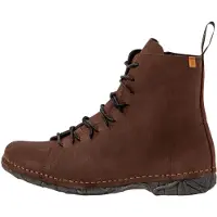 El naturalista for woman. 2N9091112005_012 Leather ankle boots N909 Pleasant brown (36), Flat, None, Casual
