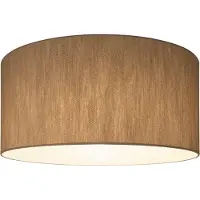 Duolla Lampeskjerm «Roller», beige, Ø 50 cm, høyde 30 cm
