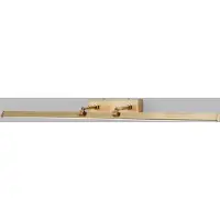 Orion LED-billedlys Suren i antikkmessing, 79,5 cm