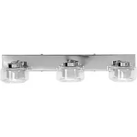 Osram LED-vegglampe ORBIS FLAME, krom, 3 lyskilder, CCT, IP44