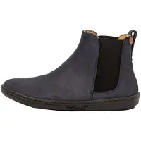 El naturalista for woman. 253102CZ0005_0B0 Leather ankle boots N5310 navy (38), Flat, None, Casual