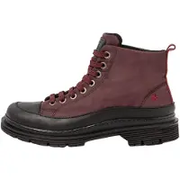 Art unisex. 1189511PD003_008 Ankle boots 1895 burgundy (40), 3 to 5 cm, Laces, Casual