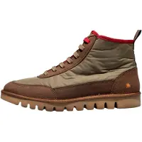 Art unisex. 115851122003_0G3 Sneakers 1585 Nylon green (43), Brown, Flat, Laces, Casual, Recycled nylon