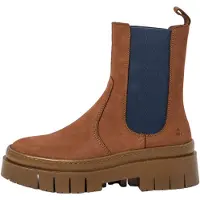 Art for woman. 1195412WP003_023 Brown leather ankle boots 1954 (42), 3 to 5 cm, None, Casual