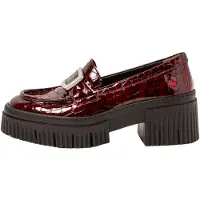 Art for woman. 113721267003_008 Leather Shoes 1372 York burgundy (39), 3 to 5 cm, None, Casual, Classic