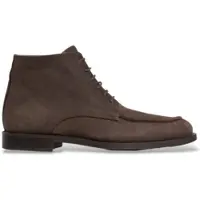 Hackett London for man. HMS200142 Brown leather Hampton boots (46), Flat, Nubuck, Laces, Casual