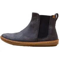 El naturalista for woman. 253102NF0005_0B0 Leather ankle boots N5310 Pleasant Ocean / Coral (36), Blue, Flat, 1 to 3 cm, Casual