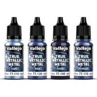 Wittmax True Metallic Metal set Ultramarine Blue 4x18ml