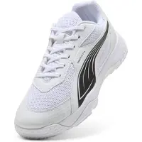 Puma Solarflash III Indoor Sports Shoes Youth, Shoes, White/Black, 36